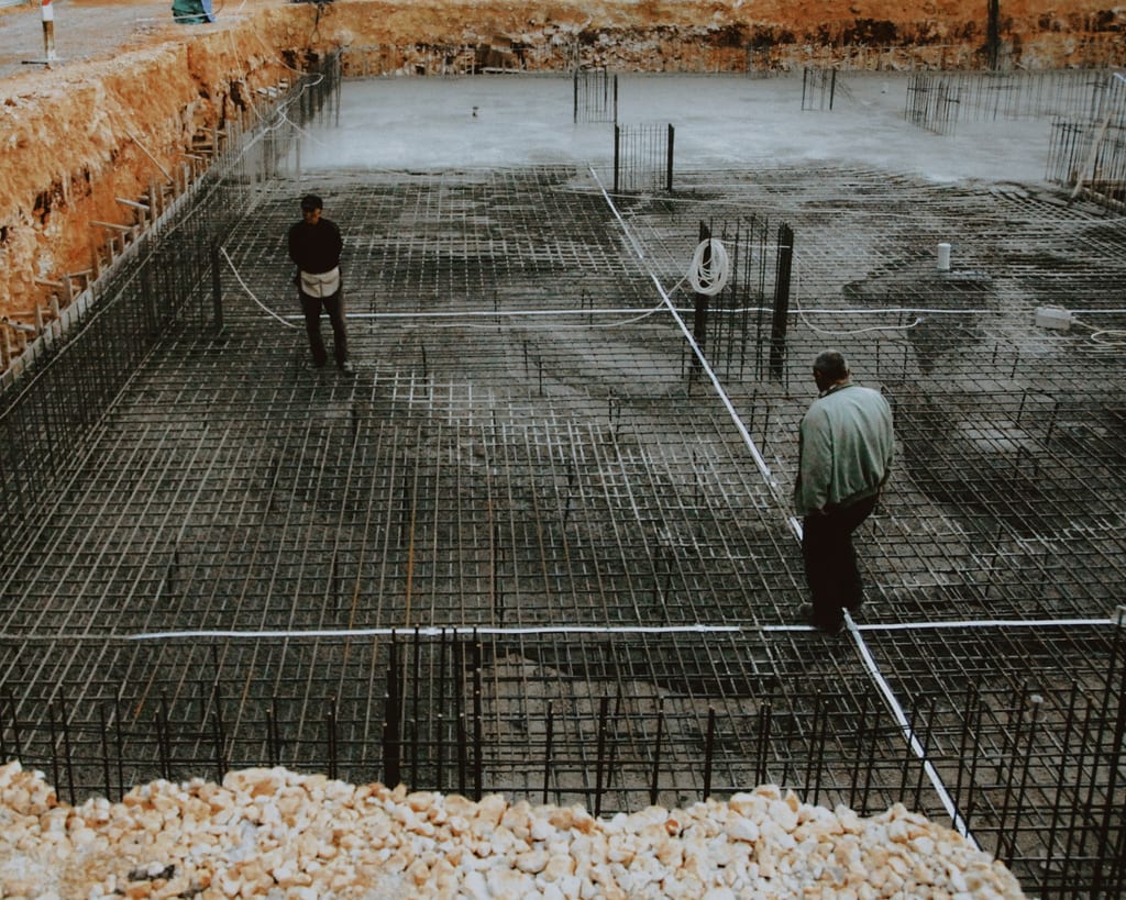 Ferraillage et coffrage pour ouvrage en béton armé